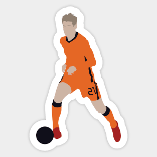 Frenkie De Jong, Netherland Sticker